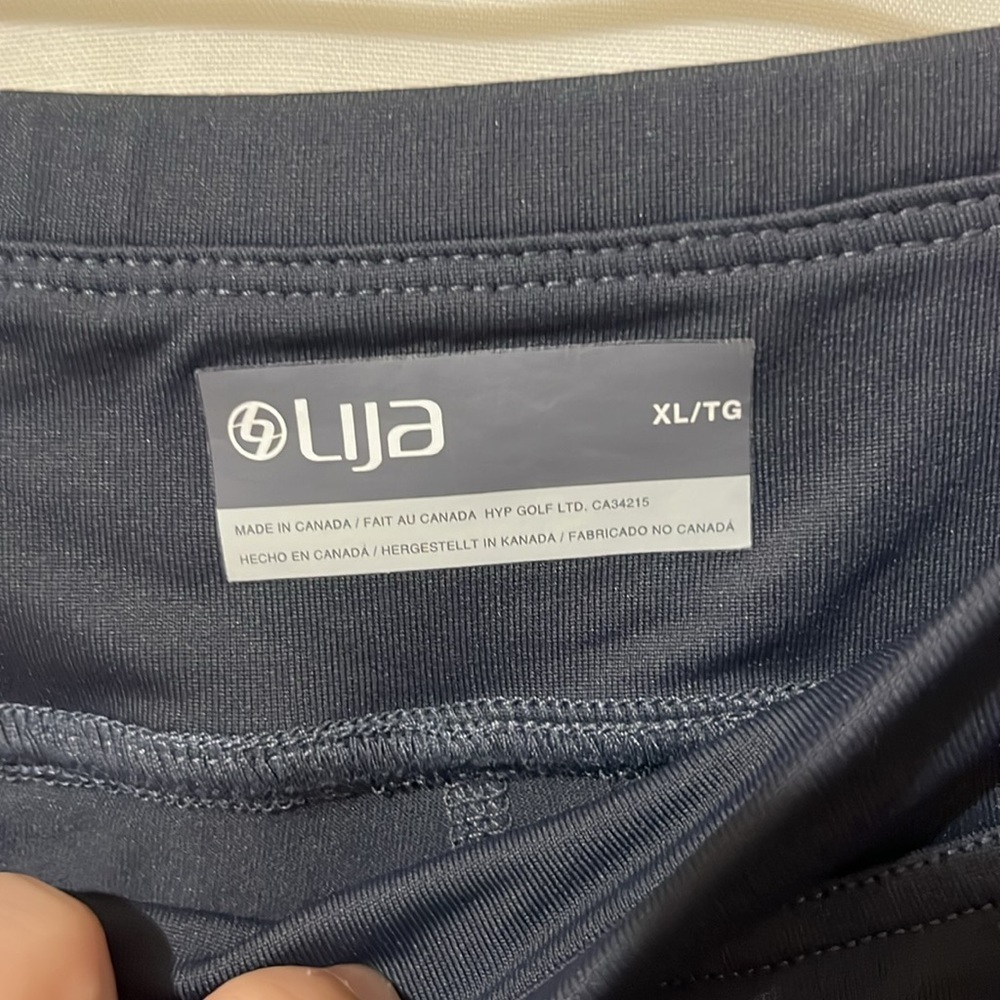Lija Black Skort with Back Pocket - Picture 3 of 5